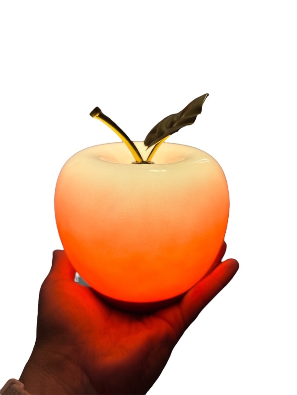 Glowing Apple Night Light - 3 light settings